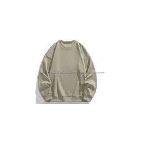 Sweat-shirt surdimensionné brodé d'hiver de haute qualité pour hommes, nouveau design personnalisé, vente en gros, livraison DDP - Product Image 4