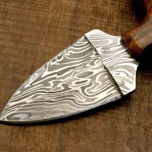 Wholesale Pizza <b>Cutter</b> Custom Made Damascus Steel Pizza <b>Cutter</b> Axe Damascus Steel Blank Blade For Pizza Slicer for <b>men</b> - Product Image 5
