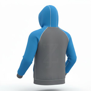 Vêtement de sport respirant en tissu extensible, sweat à capuche chaud, parfait pour la course à pied, la salle de sport, l'entraînement, les sports de plein air et le quotidien. - Product Image 4