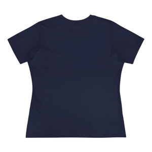 T-shirt bleu marine inspirant pour femme, doux, décontracté, à manches courtes, léger, pour tous les jours, confortable, design tendance - Product Image 4