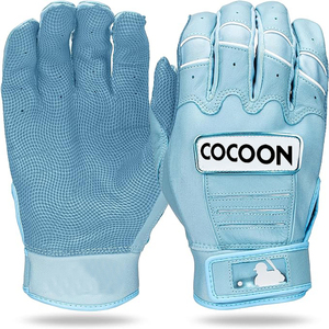 Gants de frappe de baseball pour hommes en polyester et élasthanne tissé, logo personnalisé, main droite, entraînement, taille XL adulte, professionnels, légers - Product Image 5