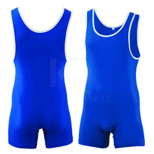 Trajes de lucha para hombre con tela suave y diseño ajustado al cuerpo para controlar el movimiento durante el entrenamiento. - Product Image 6