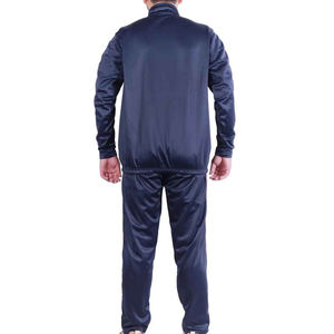 Ensemble de survêtement personnalisé pour homme avec logo, pour l'automne, en tissu épais, veste et pantalon de jogging décontractés, tenue de sport pour homme - Product Image 2