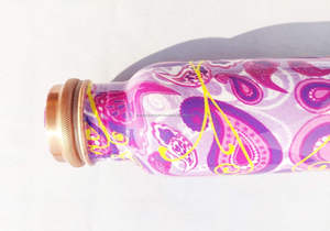 Vaso de cobre de metal Vaso de cobre para deportes, gimnasio, Aire libre, yoga, beneficios para la salud (30 oz) - Product Image 4