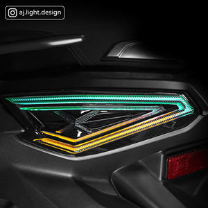 Sistema de Iluminación Trasera para Motocicleta Yamaha XMAX V2 RGB LED de 2 Lentes, Hecho en Taiwán, de Alta Calidad, Nuevo, para Reequipamiento/Actualización, 12 Meses de Garantía - Product Image 6