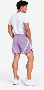 Wholesale Men's Gym <b>Shorts</b> With <b>Zipper</b> Pocket Custom Logo Quick Dry Running Workout Fitness Athletic <b>Shorts</b> Nylon Spandex Breath - Product Image 2