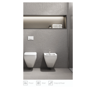 Outdoor Indoor Full Body Porcelain <b>Tiles</b> Punch Texture 600x1200mm Heavy Duty Floor Wall <b>Tiles</b> - Product Image 1