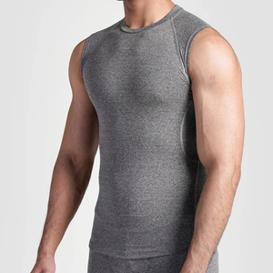 <b>Men</b>’s Performance <b>Compression</b> Tank Top Quick Dry Sleeveless Sports <b>Shirt</b> <b>for</b> Gym Training - Product Image 3