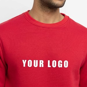 เสื้อสเวตเชิ้ตผ้าฝ้ายเฟรนช์เทอร์รี่ 100% ขายดีอันดับต้นๆ สำหรับผู้ชาย ทรงโอเวอร์ไซส์ ไหล่ตก คอกลม สวมหัว พิมพ์โลโก้ได้ สตรีทแวร์ เนื้อผ้าหนา - Product Image 4