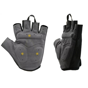 Customized Men's Cycling <b>Bike</b> Half <b>Finger</b> Gloves – Shockproof, Breathable, Anti-Slip & Padded, Unisex Mountain Bicycle Gloves - Product Image 3