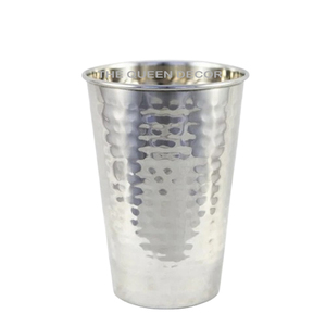 New Elegant Style Stainless Steel <b>Metal</b> Round Shape Shinny Polished Drinking Glass Sets Of 4 Most Demanding - Product Image 6