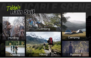 Veste polaire imperméable et ensemble de tenue de chasse pour femme, camouflage biomimétique jungle, pour la chasse aux oiseaux aquatiques et en montagne - Product Image 5