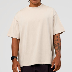 High Quality Activewear Custom Men's Clothes Men Round Neck Plain T-Shirt for Men 2026 New Styles - Product Image 5