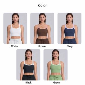 Women's Backless Yoga Bra Removable Chest Pad Medium Support Breathable Eco-Friendly Spandex/Nylon Seamless Design Customizable - Product Image 6