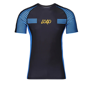 Rashguard de Compresión de Alta Calidad para MMA, Shorts de BJJ, Ropa de Lucha, Spandex, Poliéster, Transpirable, Anti-UV, 240g, Duradero, Secado Rápido, Ajustado - Product Image 3