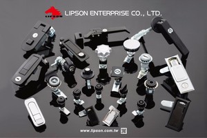 Équipement de réseau solaire LM-2190 inoxydable AISI 316 poignée pivotante étanche avion bouton poussoir soulever et tourner serrure de panneau électrique - Product Image 5