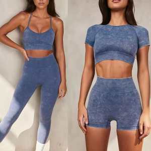 Conjunto de Yoga para Mujer, Último Estilo, MOQ Bajo, Venta Directa de Fábrica, Conjunto de Yoga de Alta Calidad - Product Image 2