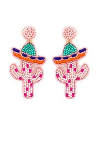 Pendientes de cuentas hechos a mano exclusivos, joyería étnica única para mujeres al mejor precio - Product Image 4