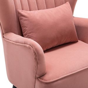 Silla Moderna para Sala de Estar, Dormitorio, Pasillo (Rosa) - Product Image 3