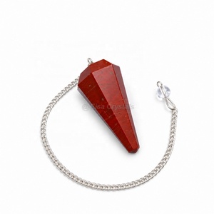 Pendule en pierre naturelle Larvikite, pendule en cristal, pendule de radiesthésie Reiki, fournisseur en gros de pierres précieuses en Inde - Product Image 4