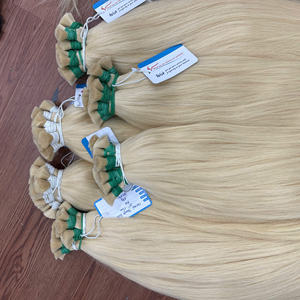 Super vente Cheveux raides en vrac Extensions de cheveux humains Couleur décolorée Super qualité Sans perte Prêt à expédier - Product Image 3