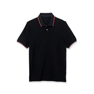 Nouvelle toile en coton 100% solide pour chemises pour hommes, manches courtes, vêtements de sport à séchage rapide, logo personnalisé - Golf & Tennis - Product Image 2