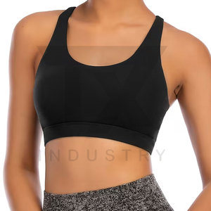 Nuevo Sujetador Deportivo con Logotipo Personalizado al por Mayor para Mujer - Sujetador Deportivo de Alta Sujeción, Secado Rápido, Transpirable, de Spandex/Nylon, Tallas Grandes - Product Image 5