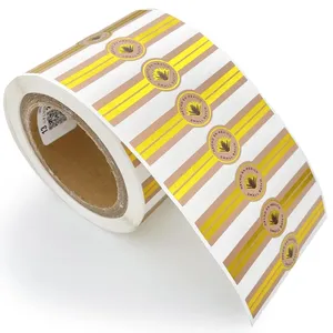 Étiquettes en vinyle imperméables personnalisées 80x80mm pour bocaux alimentaires, bouteilles de jus, tubes de miel - Imprimées en UV - Product Image 2