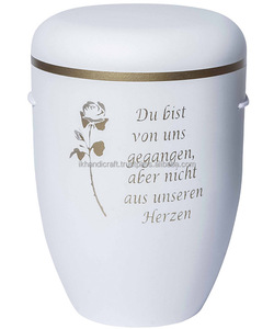 Urna de Metal de estilo europeo personalizada, caja pequeña para cenizas conmemorativas, funerales americanos, proveedor confiable de bajo precio, novedad - Product Image 6