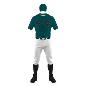 Uniformes de Béisbol al por Mayor, Nueva Llegada, 100% Poliéster para Adultos, Venta Directa de Fábrica, Conjunto Deportivo Personalizado con Servicios OEM - Product Image 2