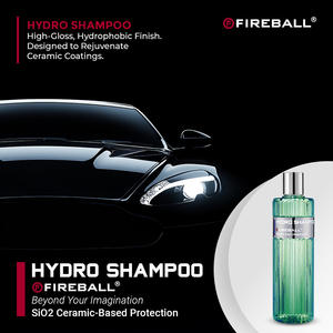 Shampoo hydrophobe Fireball 500 ml, formule neutre au pH, sans danger pour la peinture, les revêtements et le PPF, haute brillance, hydrophobe pour voitures et SUV - Product Image 4