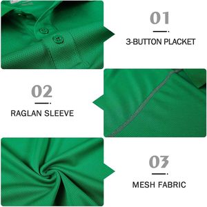 Camisa de Golf Casual Premium para Hombre, Tejida, Absorbente de Humedad, Transpirable, Cómoda, de Alto Rendimiento, Diseño Personalizado, Fabricante OEM - Product Image 5
