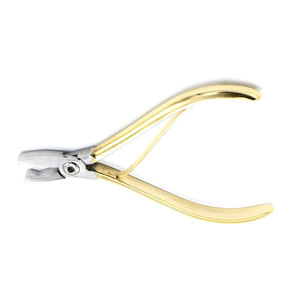 Pince à plier les fils orthodontiques Dela Rosa plaquée or, instruments chirurgicaux et orthodontiques dentaires - Product Image 2