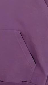 เสื้อฮู้ดผู้ชาย ผ้าฝ้าย 100% เป็นมิตรกับสิ่งแวดล้อม ระบายอากาศได้ดี เนื้อผ้าฟลีซหนานุ่ม สวมใส่สบาย เหมาะสำหรับฤดูหนาว สไตล์สตรีทแวร์ ทรงปกติ สีพื้น ล้างแบบ Stone Wash - Product Image 5