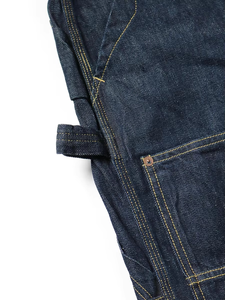 Jeans en denim pour homme de haute qualité, personnalisés, bleu délavé, brodés, respirants, coupe large, style streetwear décontracté, hip-hop, Y2K, OEM ODM, en coton - Product Image 4