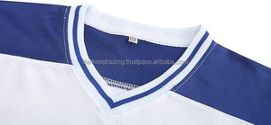 Jersey de hockey con cuello en V para hombre de alta calidad EE. UU. #30 Jim Craig Voorhees Jason Friday Movie Jersey letras cosidas Hockey sobre hielo - Product Image 6