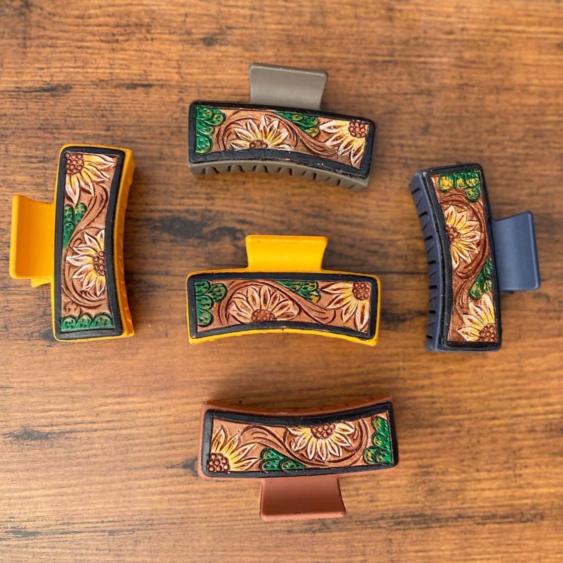 Brown With  Color Tooling