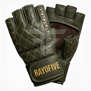 Gants de boxe d'entraînement professionnels en cuir PU, logo personnalisé, gants de compétition personnalisés - Product Image 4