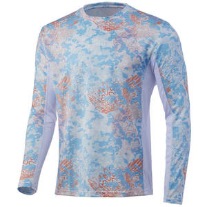 Massee Sports Maillot de pêche à manches longues pour homme 100% polyester Impression par sublimation Séchage rapide Respirant Tissu 240g MS-0926-22 - Product Image 3