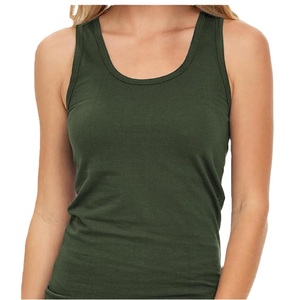 Tank Top Export <b>Women's</b> Solid Color Cotton Comfortable <b>Sleeveless</b> Casual <b>Shirt</b> Soft Breathable Lightweight Summer Top for <b>Women</b> - Product Image 5