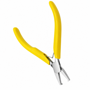 Alicates de punta larga de acero inoxidable para cadena, bricolaje, taller automotriz, estirado de alambre plateado y dorado, 100g, para joyería - Product Image 6