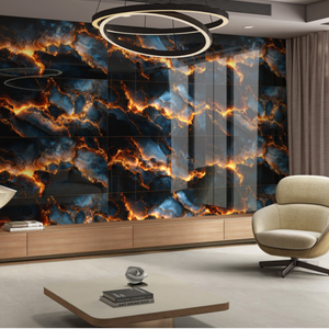 Azulejos de porcelana súper brillantes de 600X1200 mm, superficie pulida, diseño moderno, formato grande de 60X120 cm, azulejos de porcelana para suelo. - Product Image 4