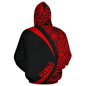 Sudadera con Capucha Personalizada con Diseño Tribal Sublimado, Sudadera Polinesia con Estampado Completo, Patrón Maorí Personalizado, Ropa de las Islas del Pacífico - Product Image 3