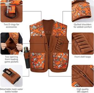 Chaleco de Caza Ligero, Ecológico, Transpirable, para Verano/Invierno, Unisex, Sin Mangas, con Múltiples Bolsillos, Impermeable, de Alta Calidad, 2026 - Product Image 3