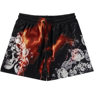 กางเกงขาสั้นผู้ชายผ้าตาข่ายพิมพ์ลายกราฟิกแบบ Sublimation น้ำหนักเบา ระบายอากาศได้ดี เหมาะสำหรับวิ่ง ออกกำลังกาย และสวมใส่ลำลอง - Product Image 5