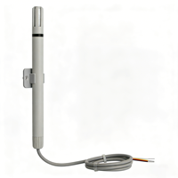 Transmisor de Temperatura y Humedad Tzone THT02C con Salida Analógica de 4-20mA, Sensor de Monitoreo Industrial para Montaje en Pared para HVAC