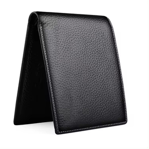 Custom Men's Best Quality Latest Style Men Genuine Leather <b>Wallet</b> <b>for</b> Sale / High Quality Wholesale Fashionable Leather <b>Wallet</b> - Product Image 2