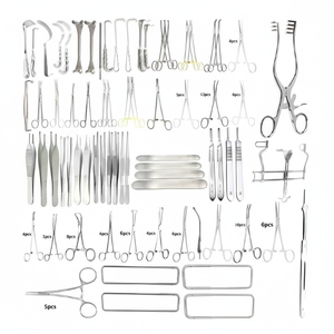 Ensemble chirurgical complet, kit d'instruments de chirurgie générale, acier inoxydable de qualité supérieure, réutilisable, autoclavable, outils chirurgicaux - Product Image 5