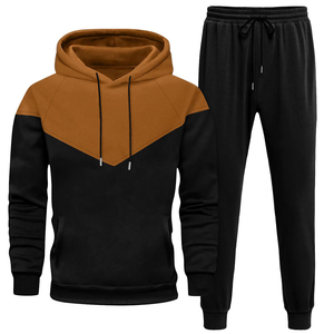 2026 Custom Color 100% Cotton <b>Pullover</b> <b>Men</b> Tracksuit Casual Wear <b>Men</b> Breathable Tracksuit Made In Pakistan - Product Image 1