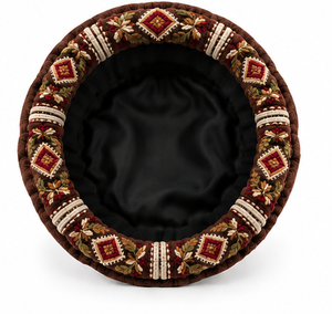 Gorro Afgano para Hombre en Oferta, Color Verde Oliva, Lana Pakol, Hecho a Mano, Estilo Chitrali, Gorro Tradicional de Invierno, Cálido y Suave, para Exteriores - Product Image 3